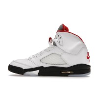 Jordan 5 Retro Fire Red Silver Tongue (2020)