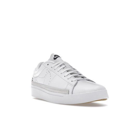 Кроссы Nike Blazer Low X White Gum Outsole - мужская сетка размеров