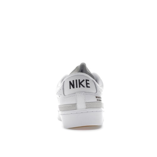 Кроссы Nike Blazer Low X White Gum Outsole - мужская сетка размеров
