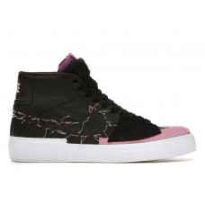 Кроссовки Nike SB Zoom Blazer Mid Edge Black Pink Rise