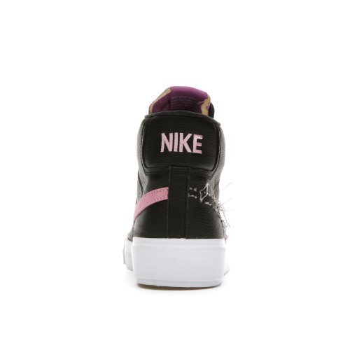 Кроссы Nike SB Zoom Blazer Mid Edge Black Pink Rise - мужская сетка размеров