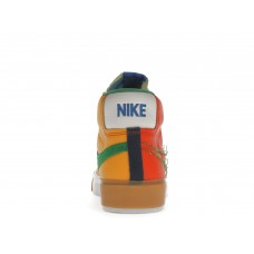 Кроссовки Nike SB Zoom Blazer Mid Edge Safety Orange University Gold