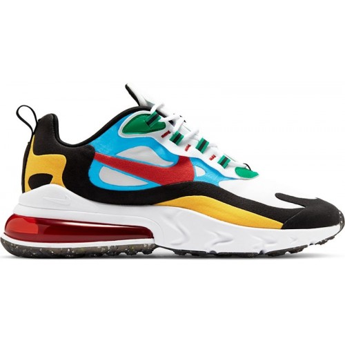 Nike Air Max 270 React Multi-Color - мужская сетка размеров