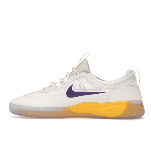 Кроссы Nike SB Nyjah Free 2 Lakers - мужская сетка размеров