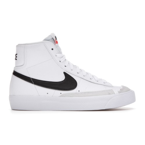 Кроссы Nike Blazer Mid 77 White Black (GS) - подростковая сетка размеров
