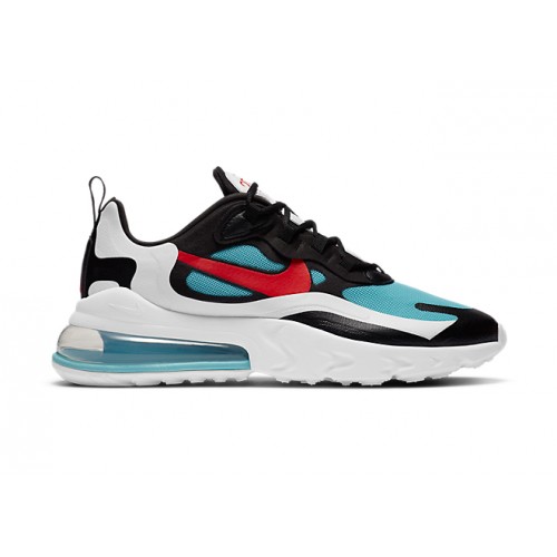 Кроссы Nike Air Max 270 React Bleached Aqua (W) - женская сетка размеров