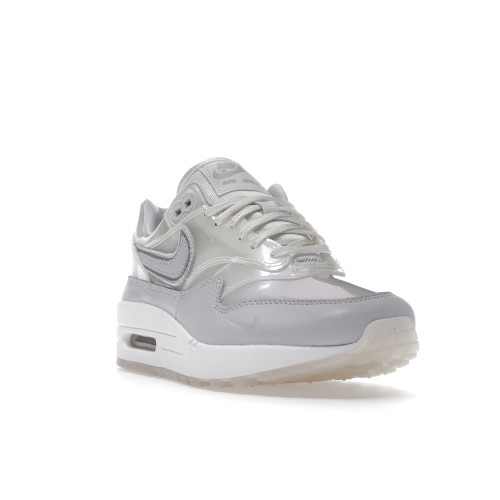 Кроссы Nike Air Max 1 SNKRS Day White (W) - женская сетка размеров