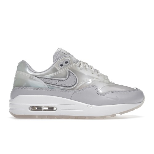 Кроссы Nike Air Max 1 SNKRS Day White (W) - женская сетка размеров