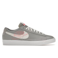 Мужские кроссовки Nike Blazer Low Print Wolf Grey Sail Bright Crimson