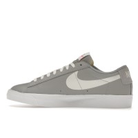 Мужские кроссовки Nike Blazer Low Print Wolf Grey Sail Bright Crimson