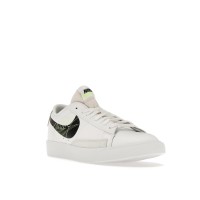 Мужские кроссовки Nike Blazer Low Print White Black Volt