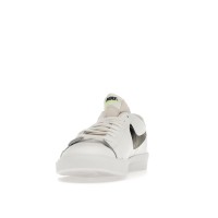 Мужские кроссовки Nike Blazer Low Print White Black Volt