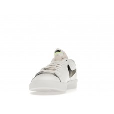 Мужские кроссовки Nike Blazer Low Print White Black Volt