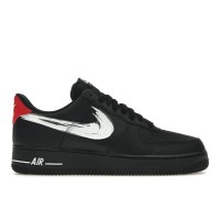 Кроссовки Nike Air Force 1 Low Brushstroke Black