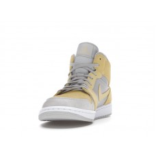 Jordan 1 Mid Mixed Textures Yellow