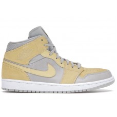 Jordan 1 Mid Mixed Textures Yellow