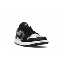 Женские Jordan 1 Low SE Black Metallic Silver (W)