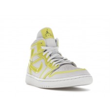 Женские Jordan 1 Mid Opti Yellow (W)
