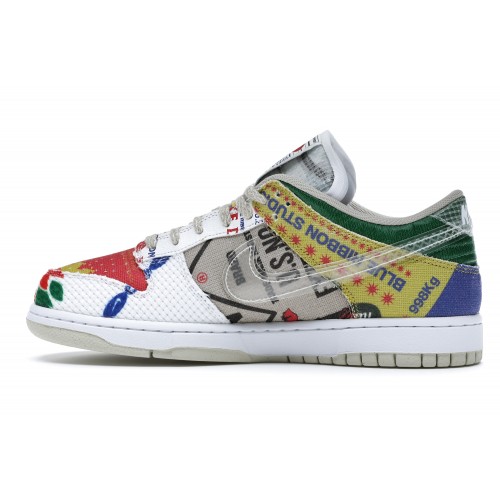 Кроссы Nike Dunk Low SP City Market - мужская сетка размеров
