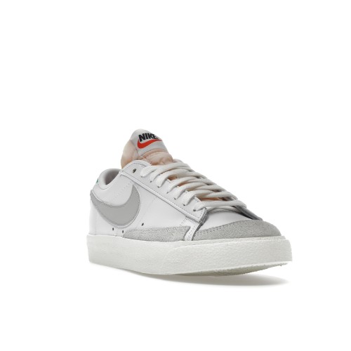Кроссы Nike Blazer Low 77 Vintage White Grey Fog Light Menta Sail - мужская сетка размеров