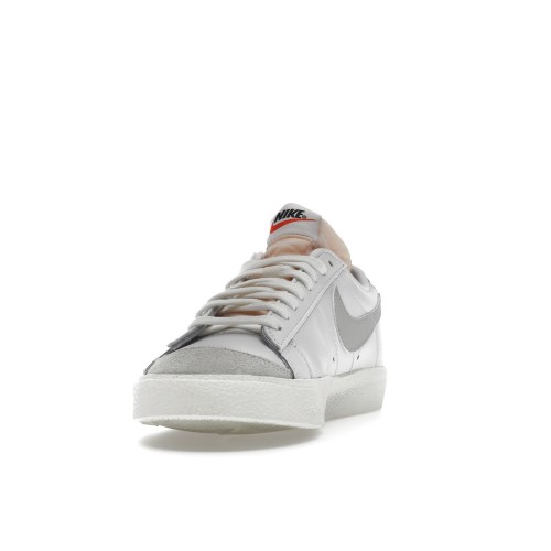 Кроссы Nike Blazer Low 77 Vintage White Grey Fog Light Menta Sail - мужская сетка размеров