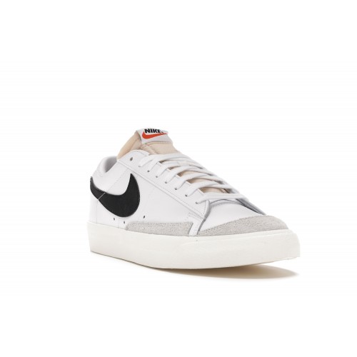 Кроссы Nike Blazer Low 77 Vintage White Black - мужская сетка размеров