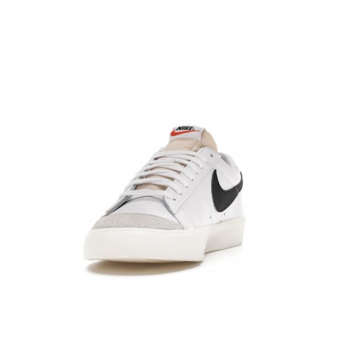 Кроссы Nike Blazer Low 77 Vintage White Black - мужская сетка размеров