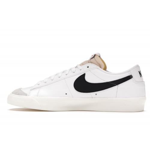 Кроссы Nike Blazer Low 77 Vintage White Black - мужская сетка размеров