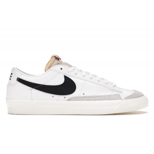 Кроссы Nike Blazer Low 77 Vintage White Black - мужская сетка размеров