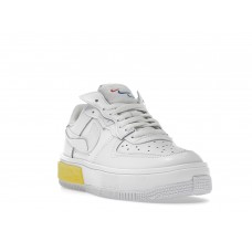 Женские кроссовки Nike Air Force 1 Low Fontanka Summit White Opti Yellow (W)