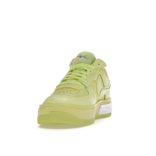 Кроссы Nike Air Force 1 Fontanka Yellow Strike (W) - женская сетка размеров