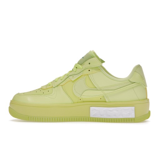 Кроссы Nike Air Force 1 Fontanka Yellow Strike (W) - женская сетка размеров