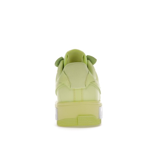 Кроссы Nike Air Force 1 Fontanka Yellow Strike (W) - женская сетка размеров