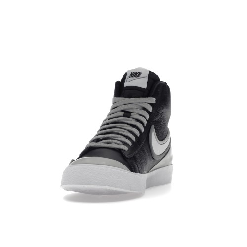 Кроссы Nike Blazer Mid 77 Infinite Black White - мужская сетка размеров