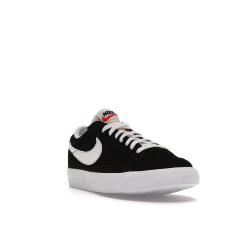 Мужские кроссовки Nike Blazer Low 77 Suede Black White