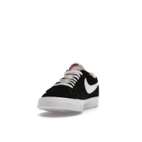 Мужские кроссовки Nike Blazer Low 77 Suede Black White