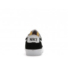 Мужские кроссовки Nike Blazer Low 77 Suede Black White