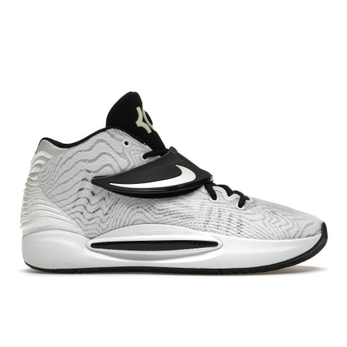 Кроссы Nike KD 14 TB White Black - мужская сетка размеров