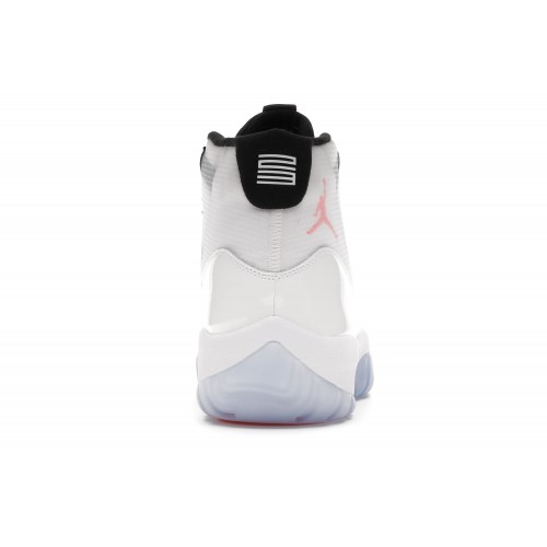 Кроссы Jordan 11 Adapt White - мужская сетка размеров