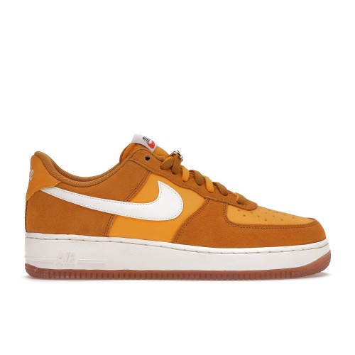 Кроссы Nike Air Force 1 Low 07 First Use University Gold (W) - женская сетка размеров