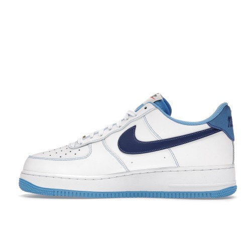 Кроссы Nike Air Force 1 Low First Use White University Blue - мужская сетка размеров