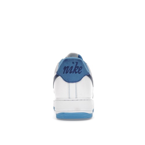 Кроссы Nike Air Force 1 Low First Use White University Blue - мужская сетка размеров
