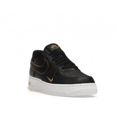 Кроссовки Nike Air Force 1 Low 07 Black Metalic Gold