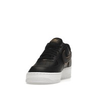 Кроссовки Nike Air Force 1 Low 07 Black Metalic Gold
