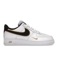 Кроссовки Nike Air Force 1 Low 07 LV8 Double Swoosh White Metallic Gold