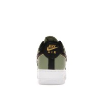 Кроссовки Nike Air Force 1 Low 07 LV8 Double Swoosh Olive Gold Black
