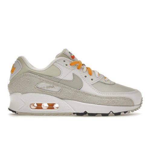 Кроссы Nike Air Max 90 Light Bone University Gold (W) - женская сетка размеров