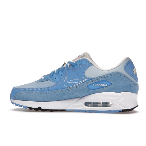 Кроссы Nike Air Max 90 SE First Use University Blue - мужская сетка размеров