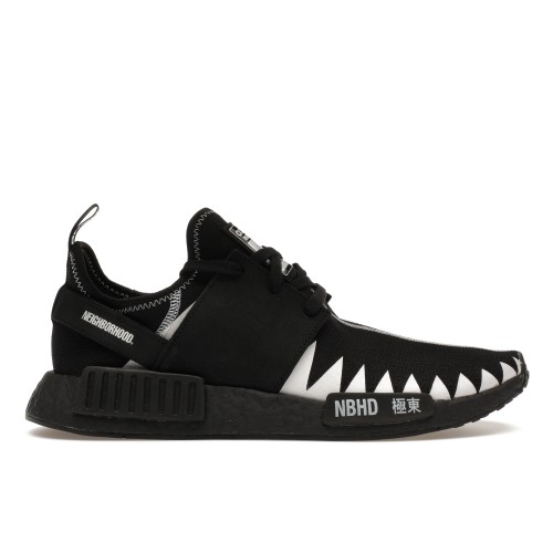 Кроссы adidas NMD R1 Neighborhood Core Black - мужская сетка размеров