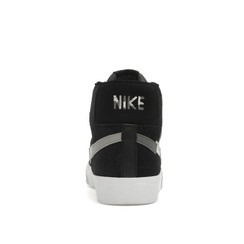 Кроссы Nike Blazer Mid Mosaic Black Grey - мужская сетка размеров